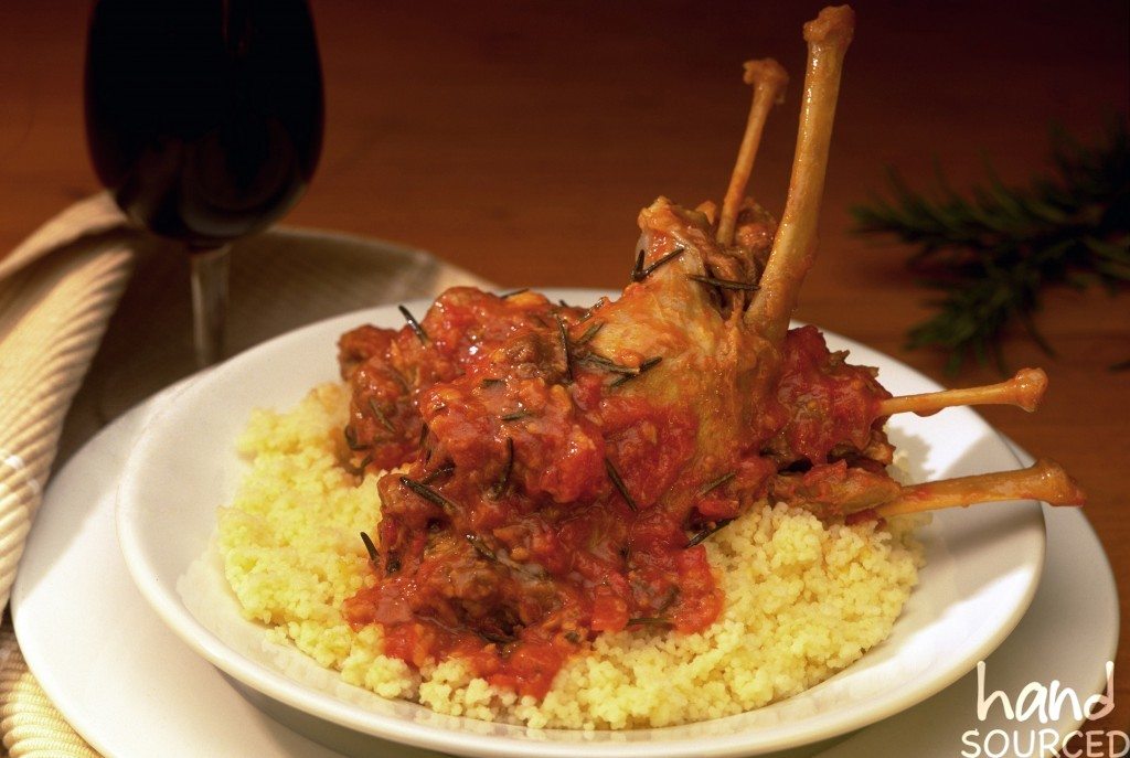 Braised Wallaby Shanks