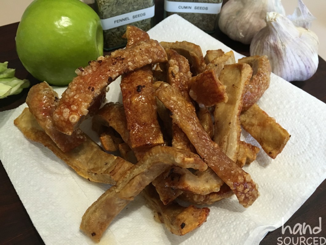 Pork Belly with Baked Apples