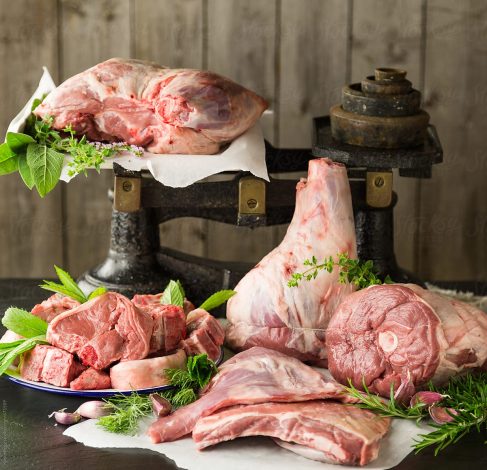 Hand Sourced Organic Lamb - grass-fed and hormone-free