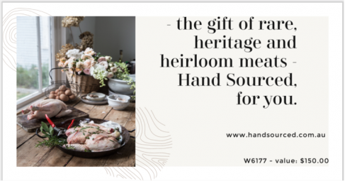 Hand Sourced Gift Certificate