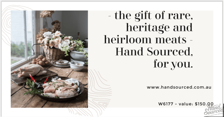 Hand Sourced Gift Certificate