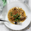 partridge with lentils