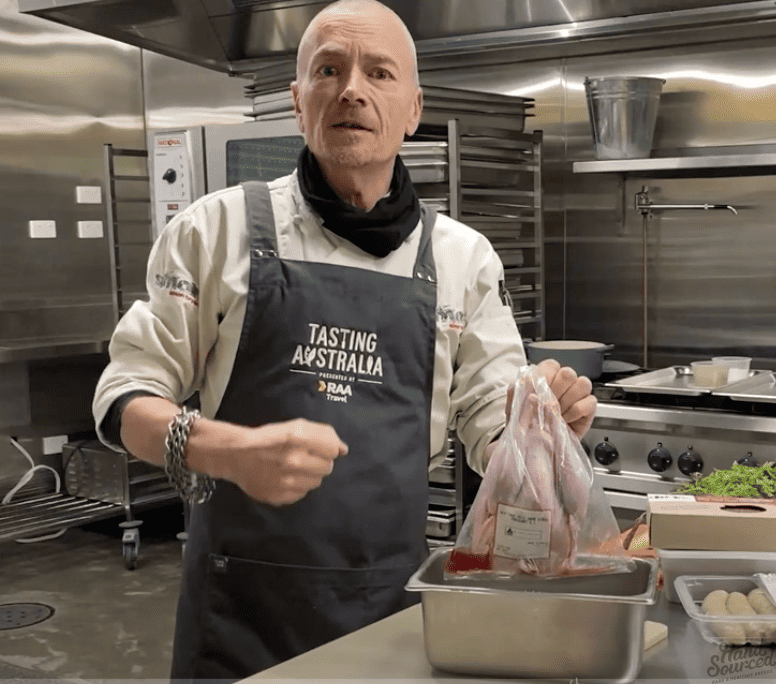 Kangaroo Island Pheasant, Sausage and Lentil Pot Roast