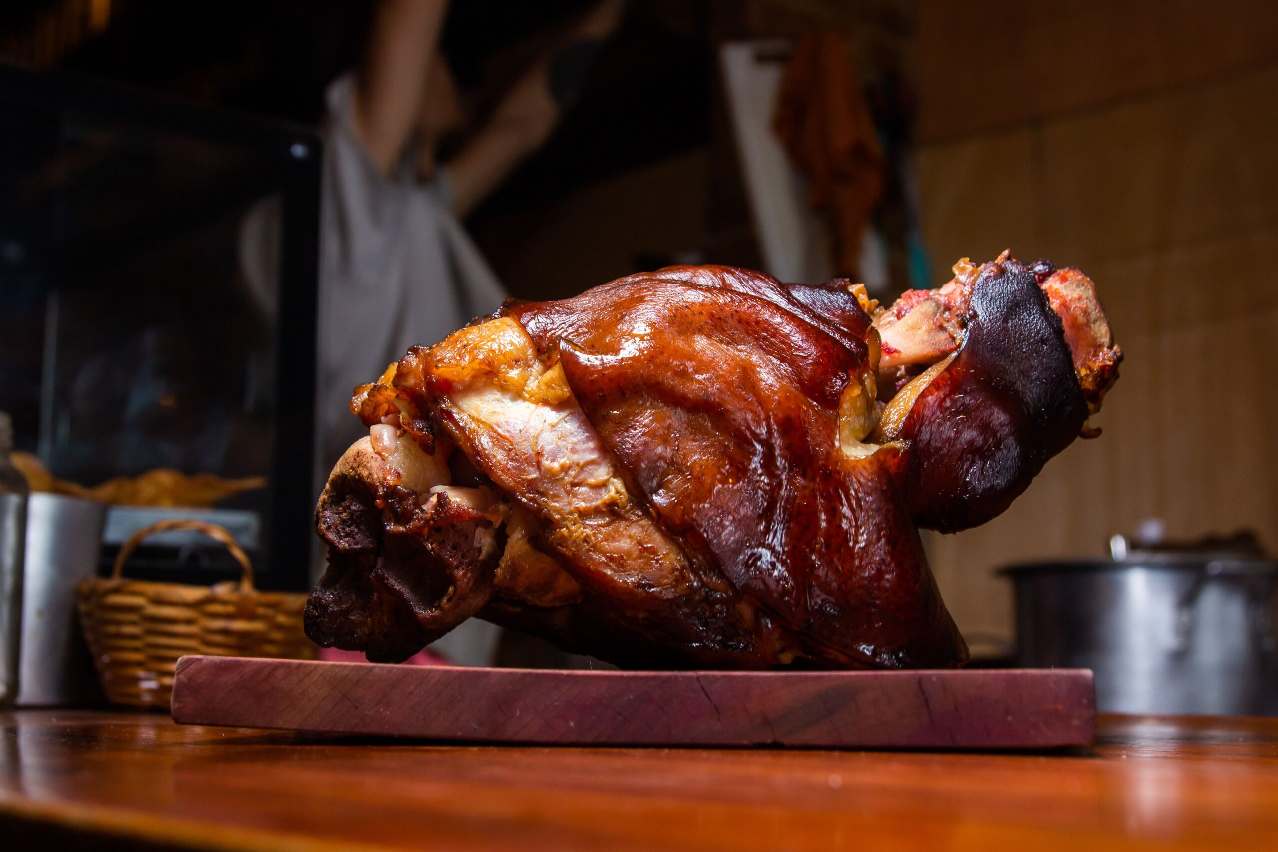 roast pork knuckle